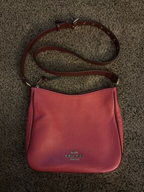 Coach Watermelon Strawberry Pink Ellie File Crossbody